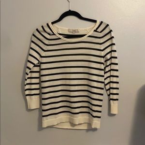 LOFT by Ann Taylor striped sweater Size M